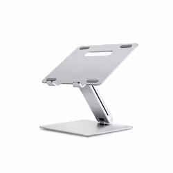 Alba MHELEVATOP, Supports de Laptop, Aluminium, Aluminium, Silicone, 27,9 cm (11"), 43,2 cm (17"), 0 - 75°