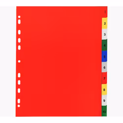 Exacompta 84E, Multicolore, Polypropylène (PP), A4