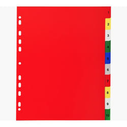 Exacompta 84E intercalaire Polypropylène (PP) Multicolore