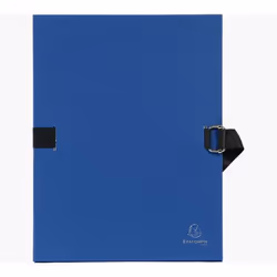Exacompta 732E, Porte-documents, A4, Carton, Bleu, 240 mm, 320 mm