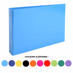 Classeur pour fiches bristol - 2 anneaux - 24 x 165 cm - Exacompta