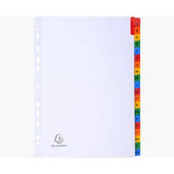 Exacompta 1111E intercalaire Carton Blanc