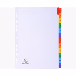 Exacompta 1112E, Blanc, Carton, A4, 160 g/m²