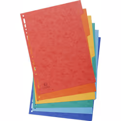 Exacompta 1406E intercalaire Rouge