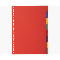 Exacompta 2008E intercalaire Carton Multicolore