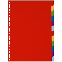 Exacompta 4912E, Multicolore, A4, 210 mm, 297 mm, 3,5 mm