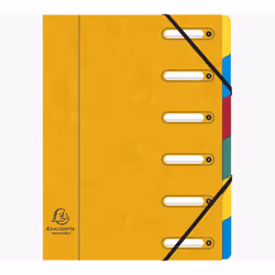 Exacompta 5306E intercalaire de classement Porte-documents Carton Couleurs assorties - Vue supplémentaire 4
