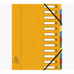 Exacompta 5312E intercalaire de classement Porte-documents Couleurs assorties - Vue supplémentaire 4