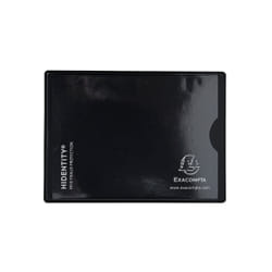Exacompta 5401E portefeuille, étui pour cartes, support de documents de voyage Emplacement Noir PVC