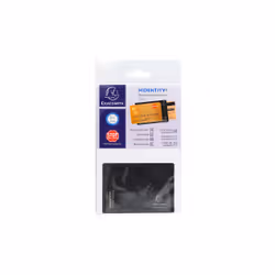 Exacompta 5401E portefeuille, étui pour cartes, support de documents de voyage Emplacement Noir PVC