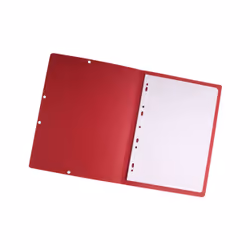 Exacompta 5515E fichier Carton Rouge A4