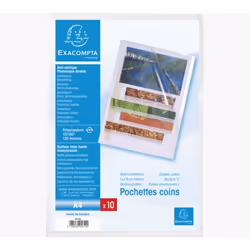 Exacompta 5610E protecteur de feuilles 210 x 297 mm (A4) Polypropylène (PP)