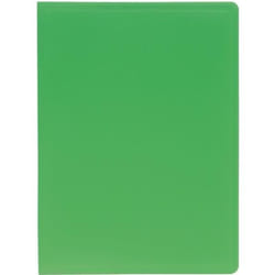 EXACOMPTA Porte-vues A4 Polypropylène souple Pochettes grainées opaque 80 vues Vert