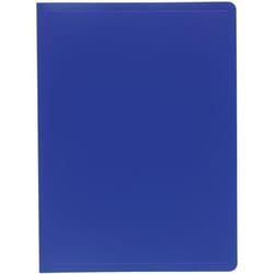 EXACOMPTA - Protège documents soudé - 21 x297 - 120 vues - Pochettes grainées - Polypropylène opaque 3/10ème - Couleur bleue