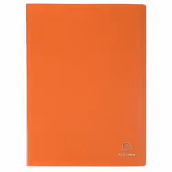 Protège-documents - EXACOMPTA - OPAK - Polypropylène - 120 vues - A4 Orange