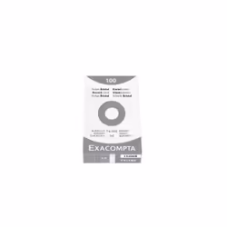 Exacompta 13200B, Blanc, 100 feuilles, 7,37 cm (2.9"), 10,4 cm (4.1"), 1 pièce(s)