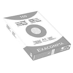 Brause Exacom Cards A5 Squared Yellow