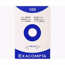 Exacompta 13302E, Blanc, 100 mm, 150 mm