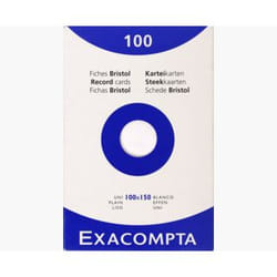 Exacompta 13302E intercalaire Blanc