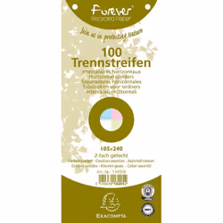 Exacompta 13495B, Multicolore, 105 mm, 240 mm, 100 pièce(s)
