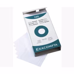 Exacompta 13801X, Blanc, 75 mm, 125 mm