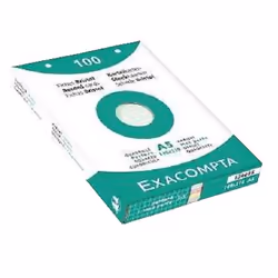 Brause Exacom Cards A4 Lined White