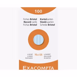 Exacompta 13851X, Multicolore, 75 mm, 125 mm