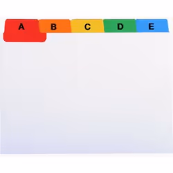 Exacompta 13996E, Blanc, Carton, A7, 160 g/m²