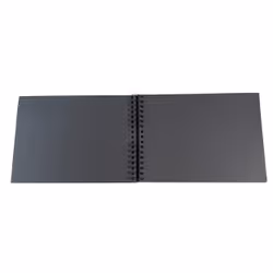 Exacompta Milano album photo et protège-page Noir 150 feuilles Reliure spiralée