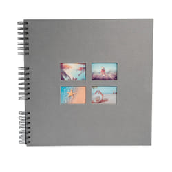 Exacompta Milano album photo et protège-page Gris 360 feuilles Reliure spiralée