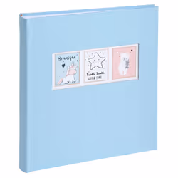 Exacompta Sweet album photo et protège-page Bleu clair 300 feuilles Reliure du livre