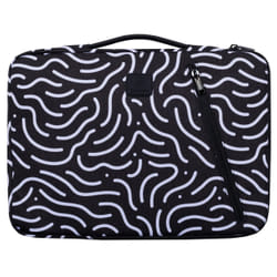 Exacompta Moon 14" Housse Noir, Blanc