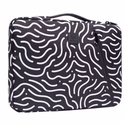 Exacompta Moon 14" Housse Noir, Blanc