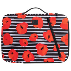 Exacompta Mohnblume 16" Housse Noir, Rouge