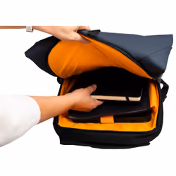 Exacompta Exactive Young sac à dos City backpack Gris Polyuréthane (PU) - Vue supplémentaire 5