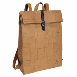 Exacompta Eterneco sac à dos City backpack Marron Cuir végan