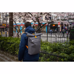 Exacompta Exactive Young sac à dos City backpack Gris, Orange Polyuréthane thermoplastique (TPU) - Vue supplémentaire 5