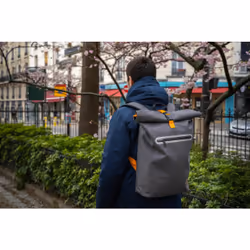 Exacompta Exactive Young sac à dos City backpack Gris, Orange Polyuréthane thermoplastique (TPU) - Vue supplémentaire 6