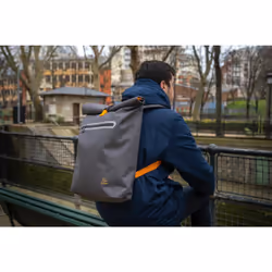 Exacompta Exactive Young sac à dos City backpack Gris, Orange Polyuréthane thermoplastique (TPU) - Vue supplémentaire 7