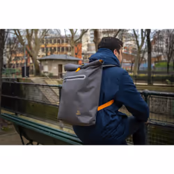 Exacompta Exactive Young sac à dos City backpack Gris, Orange Polyuréthane thermoplastique (TPU) - Vue supplémentaire 8