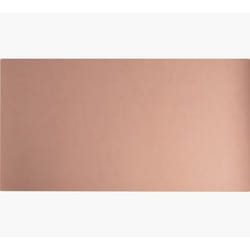 Exacompta 29123E sous-mains Simili-cuir, Polyuréthane (PU) Gris, Or rose