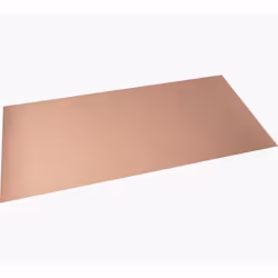 Exacompta 29123E sous-mains Simili-cuir, Polyuréthane (PU) Gris, Or rose