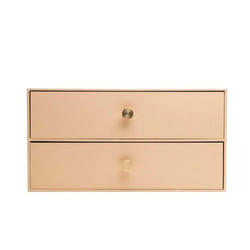 Tiroir de bureau - EXACOMPTA - 30602E - 2 tiroirs - A4+ - Carton recyclé