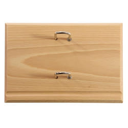 Socle - Luxe - 120x82 - Bois massif - Chêne - Contemporain