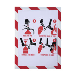 Exacompta 39206E porte-document PVC Rouge, Blanc