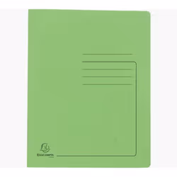 Exacompta 39985E, Album de présentation, A4, Carton comprimé, Vert, Portrait, 350 feuilles