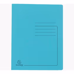 Exacompta 39986E, Album de présentation, A4, Carton comprimé, Turquoise, Portrait, 350 feuilles