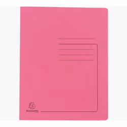 Exacompta 39987E, Album de présentation, A4, Carton comprimé, Rose, Portrait, 350 feuilles