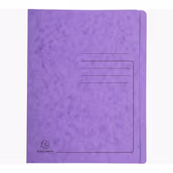 Exacompta 39998E, Album de présentation, A4, Carton comprimé, Violet, Portrait, 350 feuilles