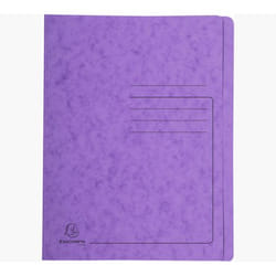 Exacompta 39998E fichier Carton comprimé Violet A4